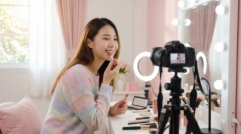 萝莉岛美妆视频教程